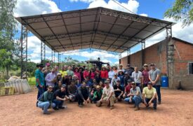 Professores e alunos do Curso de Agronomia no Agrobalsas 2025