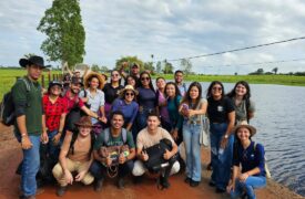 Alunos do Curso de Agronomia da UEMA no Agrorita 2025